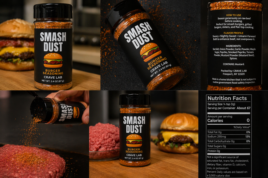 Smash Dust Burger Seasoning